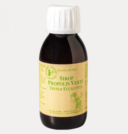 Sirop Propolis, Thym et Eucalyptus Adulte
